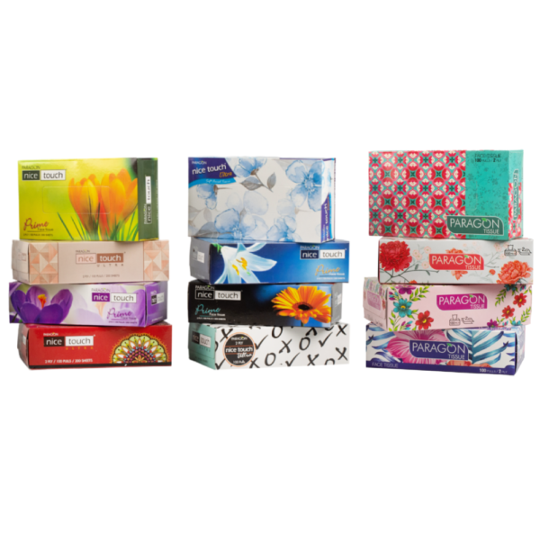Velvet Face Tissue Box