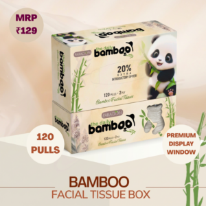 Bamboo Car tissue box